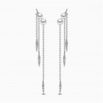 Yoko London - Trend Freshwater Pearl and Diamond Earrings White Gold